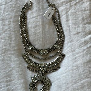 BaubleBar two layer costume jewelry necklace